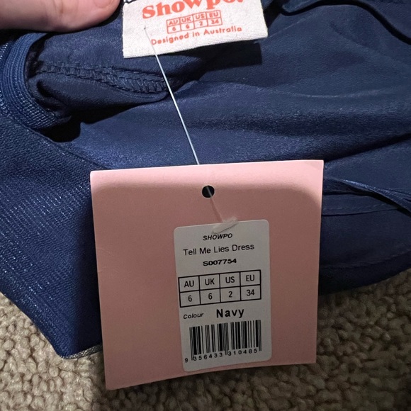 NWT BLUE SHOWPO DRESS - Picture 7 of 7